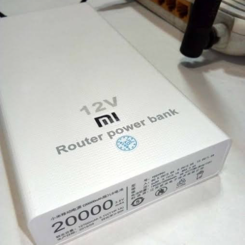 12V Router UPS Power Bank 20000mAh